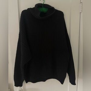 New w/o Tags: Free People Chunky Knot Mock Neck/Turtleneck Sweater